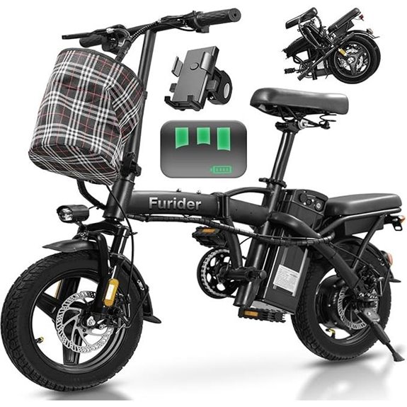Foldable Electric Bike for Adults and Teens