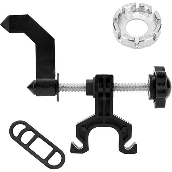 Portable Bicycle Wheel Truing Stand and Repair Tool