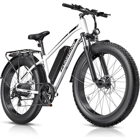 Electric Mountain Bike 1000W 25MPH 60Miles 26 Fat Tire