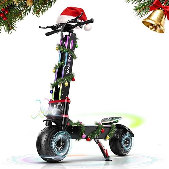 Electric Scooter Adults 5600W Dual Motors 50 MPH