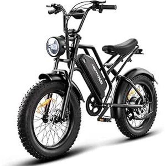 HAPPYRUN Electric Bike 2000W 60+ Mile Fat Tire