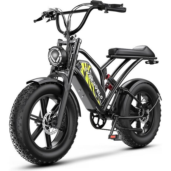 Electric Fat Tire E-Bike 1500W 80 Miles 30MPH