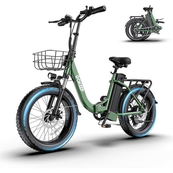 1300W Folding Electric Bike with 75 Miles Range