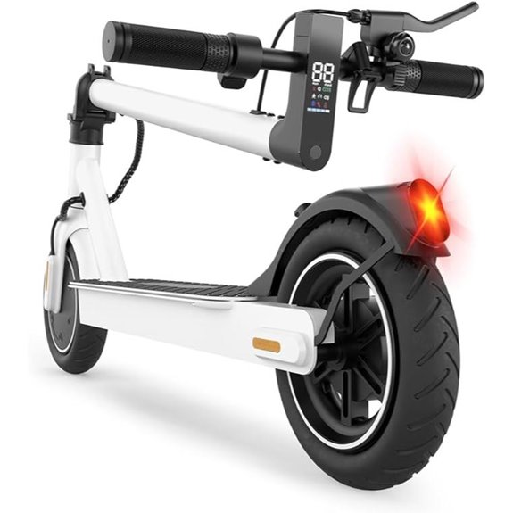 powerful long range electric scooter