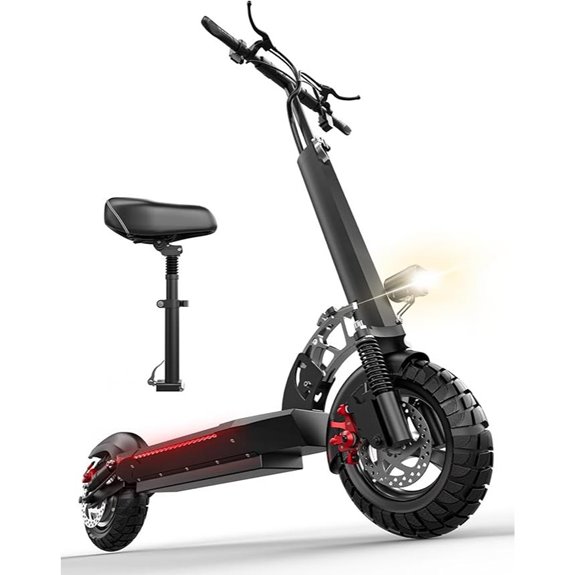 Electric Scooter 1500W/3000W Peak with Seat & Long Range