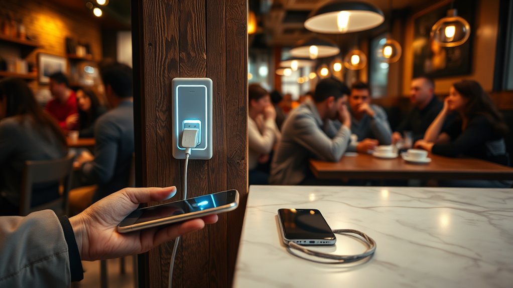 practice safe public charging