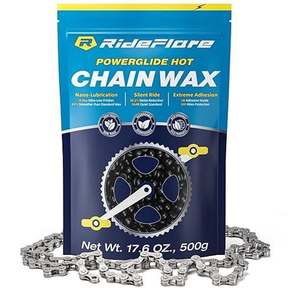 RideFlare Premium Chain Wax for Bikes