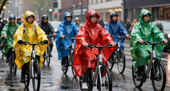 premium e bike rain capes