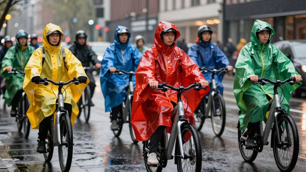 premium e bike rain capes