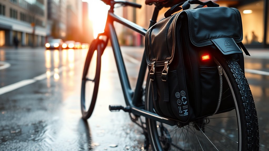 premium waterproof bike panniers