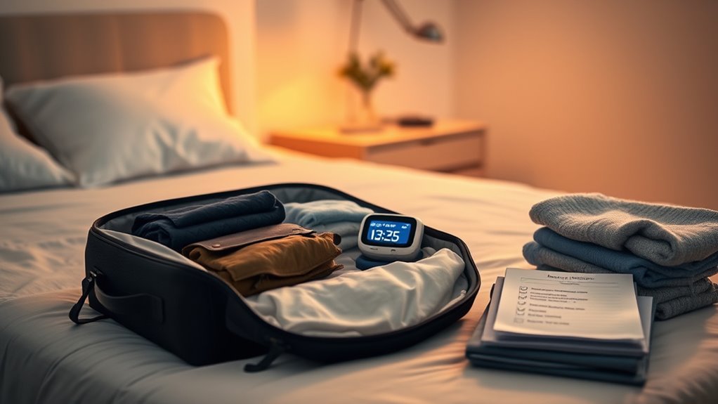 prepare essentials the night