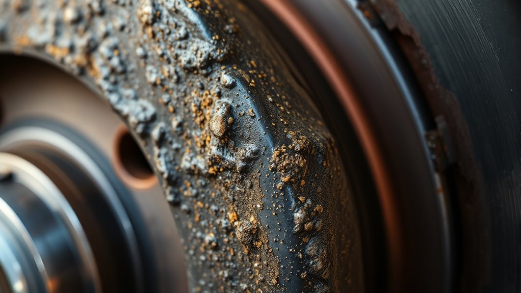 prevent brake pad contamination