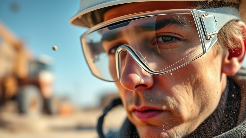 protect eyes from debris