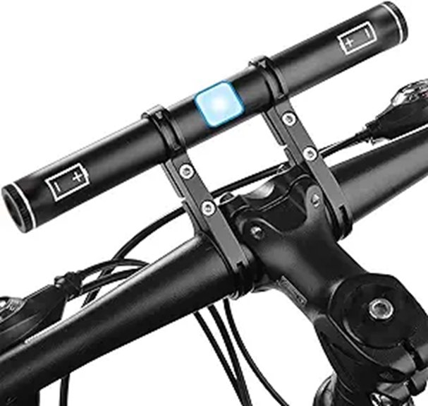 Redcomets USB Rechargeable Bike Handlebar Extender
