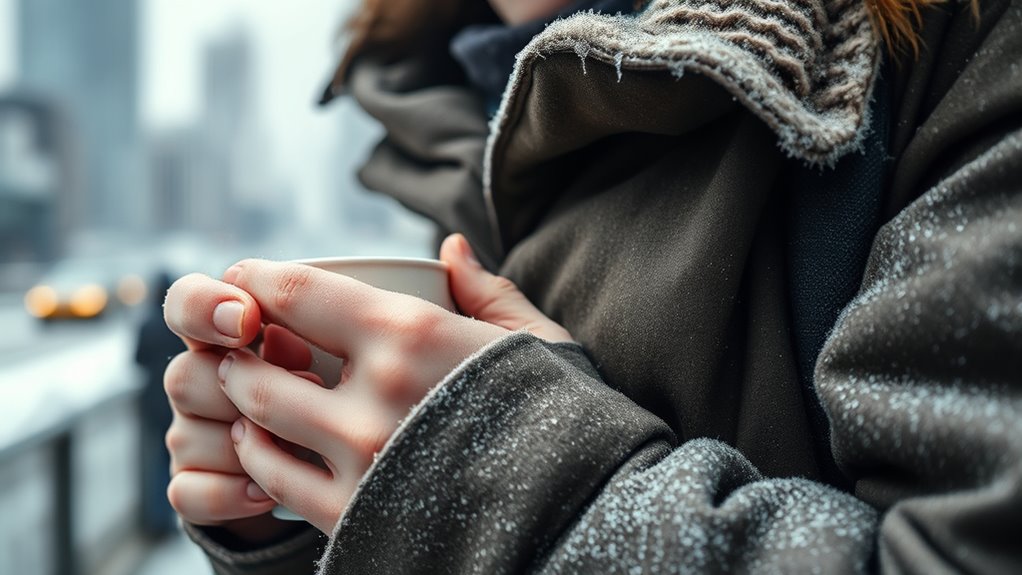 recognize react stay warm