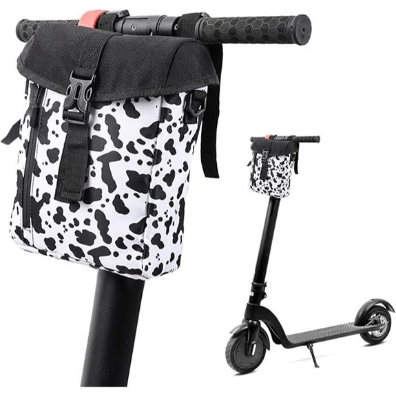 Electric Scooter Handlebar Bag with Reflective Strips