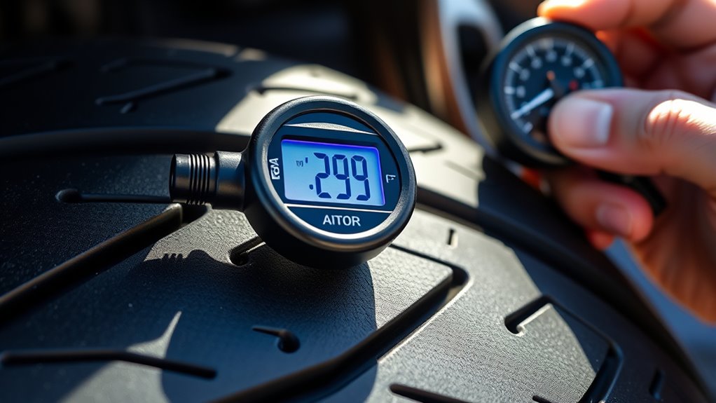 regular tire pressure monitoring