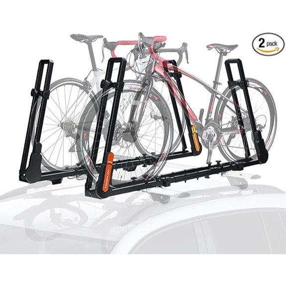 TOOENJOY Rooftop Bike Rack for Car SUV