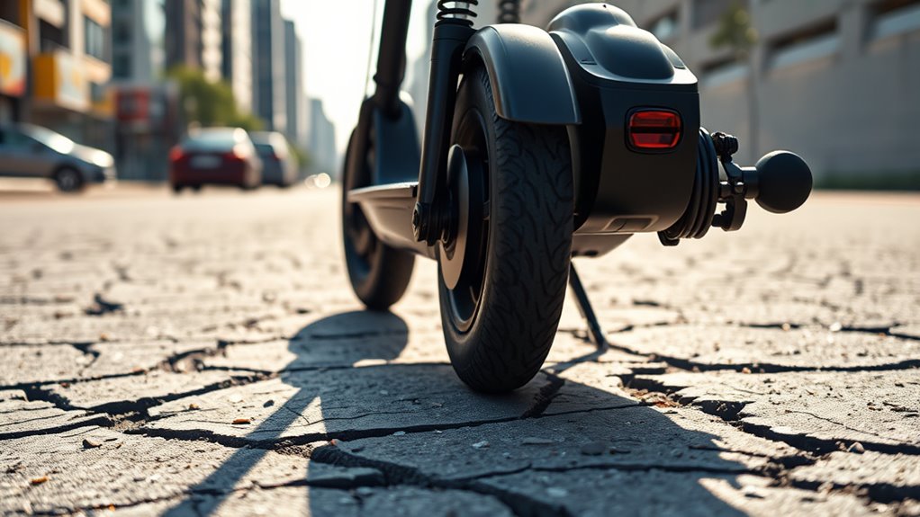 rough terrain electric scooter