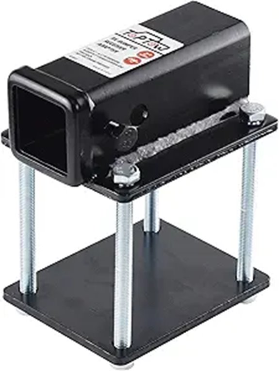 TOPTOW RV Bumper Hitch Receiver for Beams