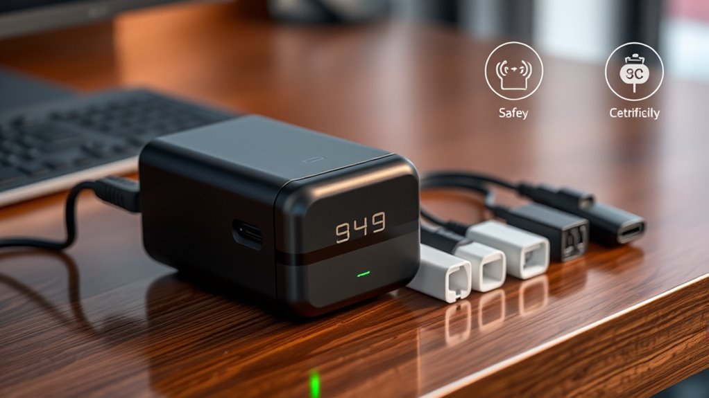 safety certified charging compatibility