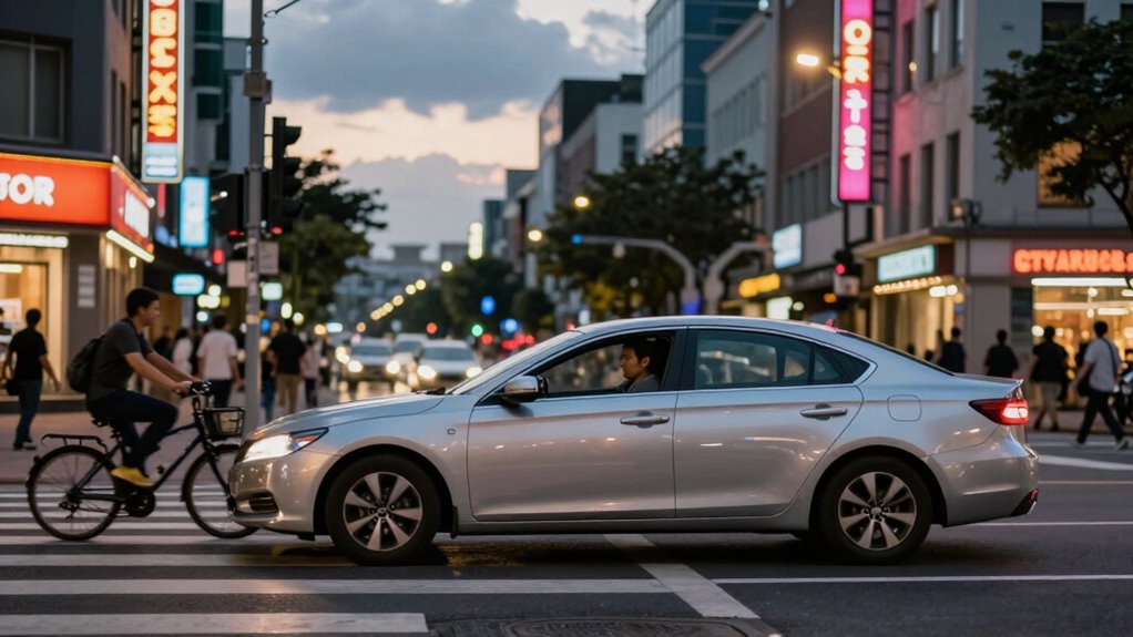 scan intersection before turning