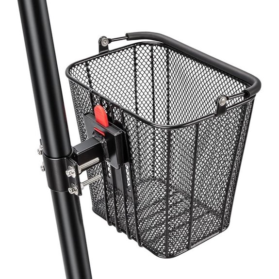 CXWXC Scooter Basket with Handle for E-Scooters