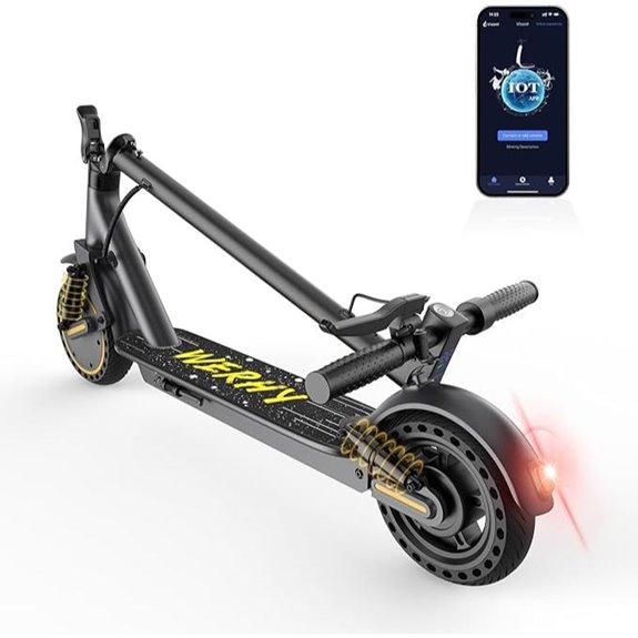 scooter with solid tires