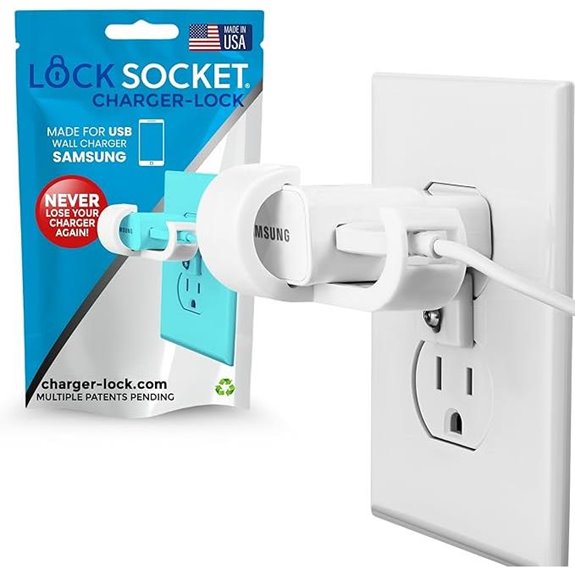 Lock Socket Charger Lock for Samsung & Android Devices