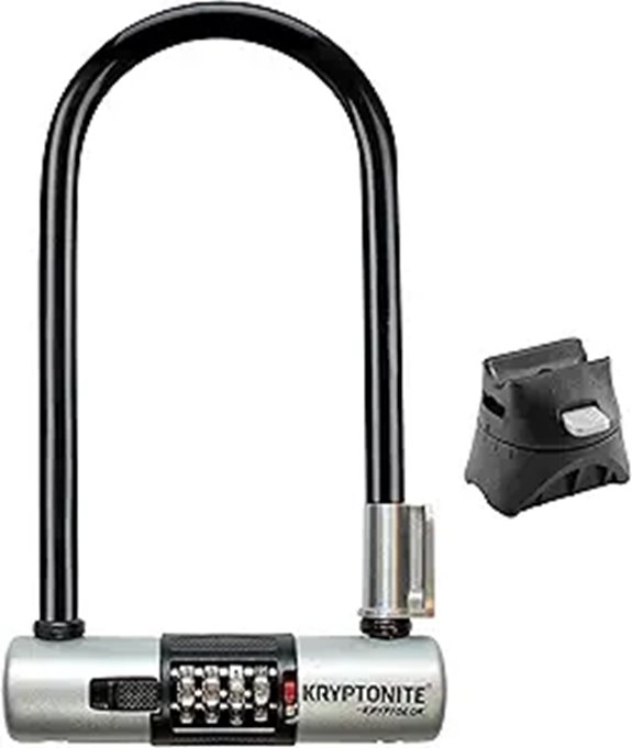 Kryptonite KryptoLok U-Lock with Combination Lock