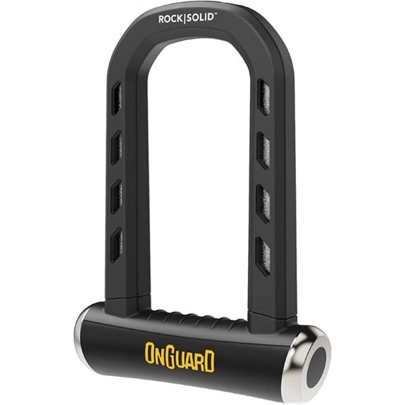 OnGuard RockSolid U-Lock with Theft Protection