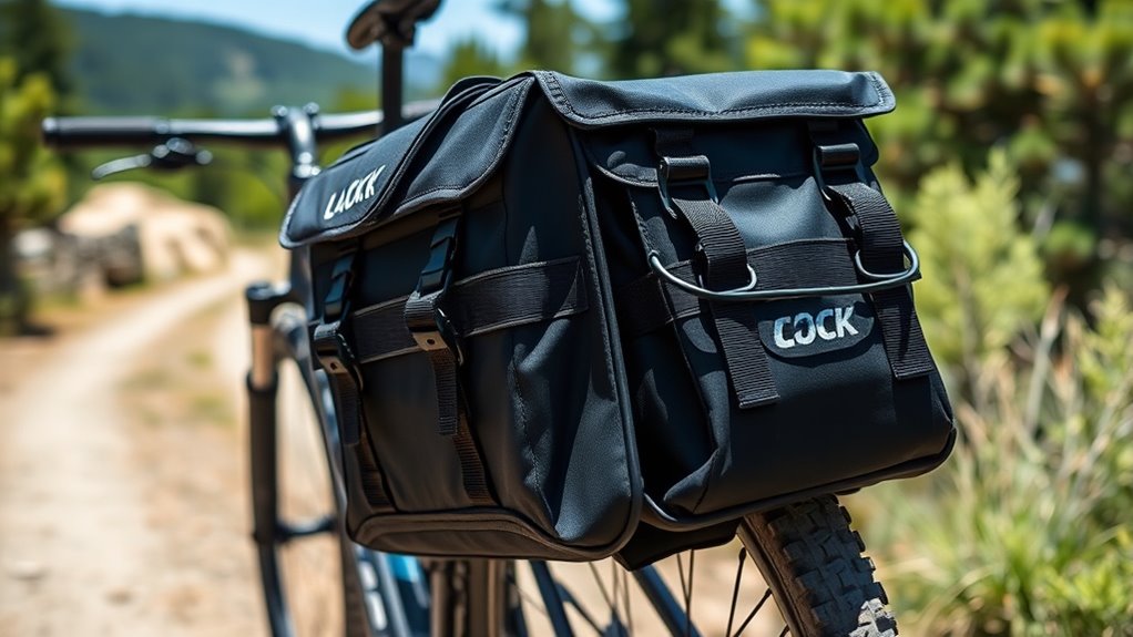 secure expandable weather resistant panniers