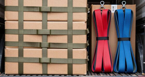 secure loads with straps