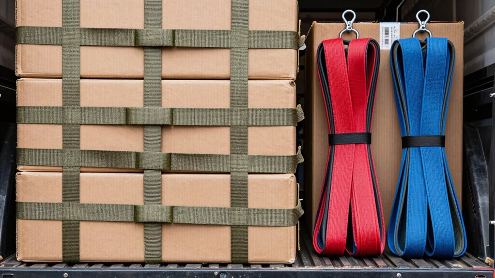 secure loads with straps