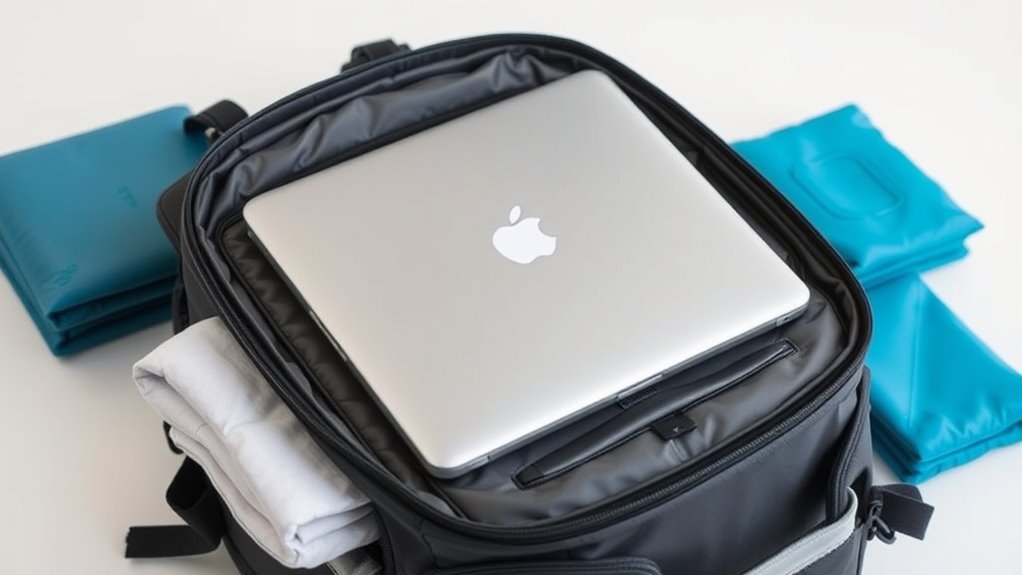 securely padded organized packing