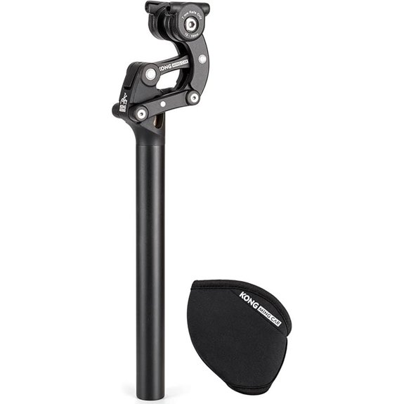Suspension Bike Seat Post with Shock Absorption