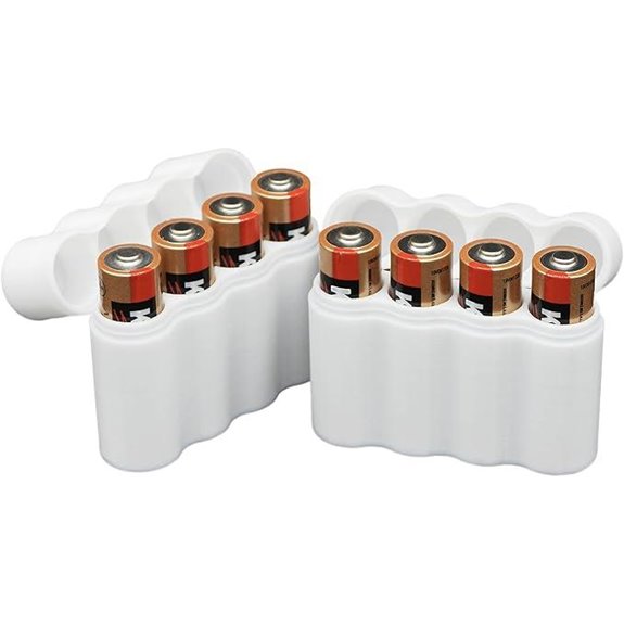 Slimline AA Battery Case Pack of 2