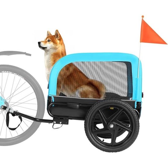 Sepnine Dog Bike Trailer for Small & Medium Pets