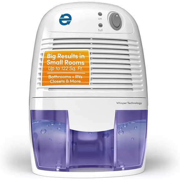 Eva-Dry EDV-1100 Quiet Dehumidifier for Small Spaces