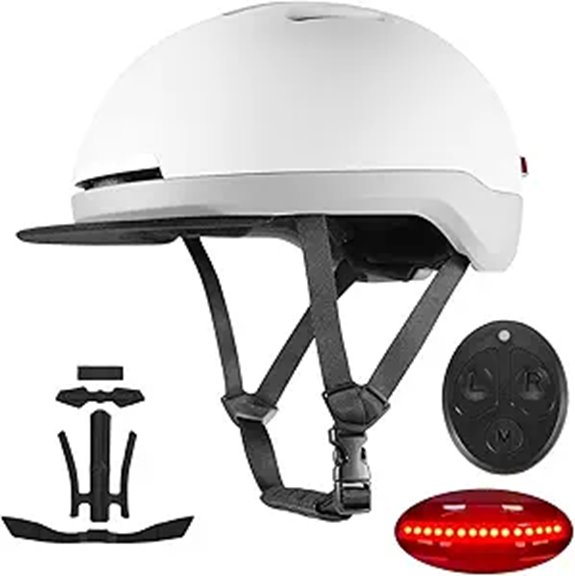 Urban-Smart Bike Helmet with Lights & Turn Signals