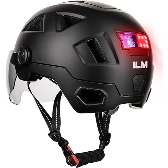 ILM Smart Bike Helmet with Turn Signal & LED Light