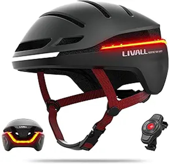 LIVALL EVO21 Smart Bike Helmet with Light and Signals