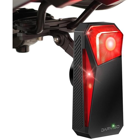 Ride-X9 Smart Bike Tail Light with Vehicle Detection