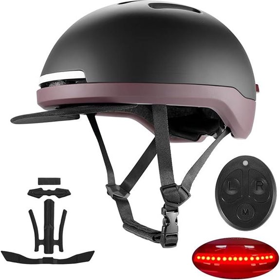 Urban-Smart Bike Helmet with Lights & Turn Signals