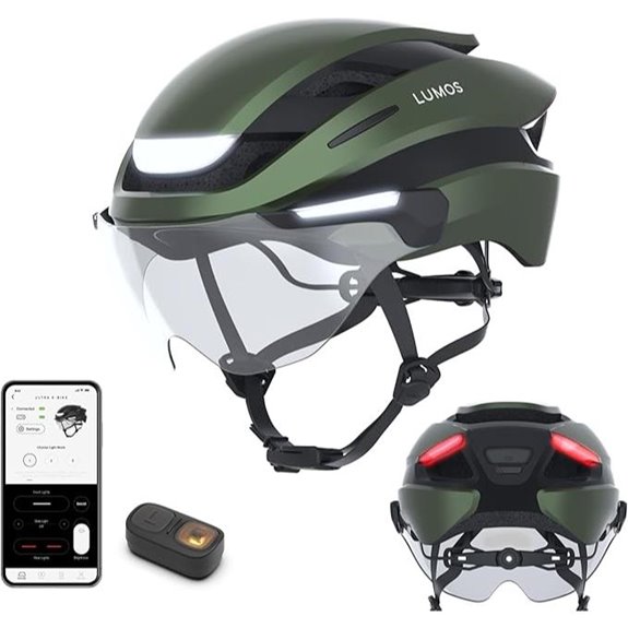 Lumos Ultra Smart Helmet with LED Lights and App