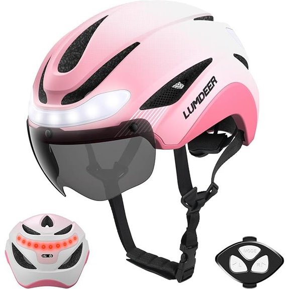LUMDEER Smart Bike Helmet with LED Lights and Turn Signals