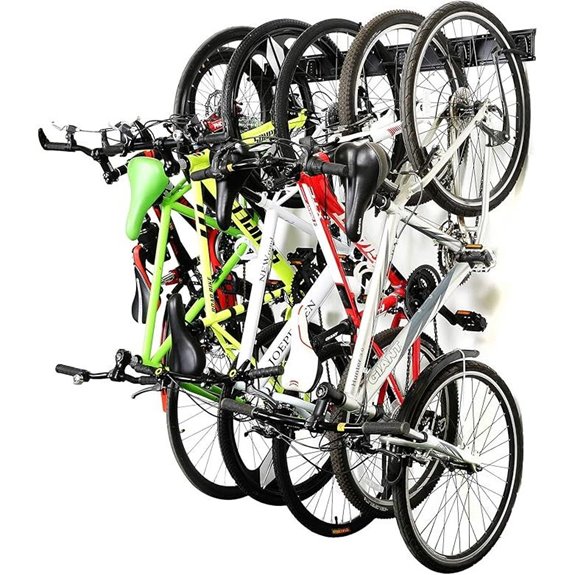 Ultrawall Stainless Steel Bike Storage Rack (6 Bikes)