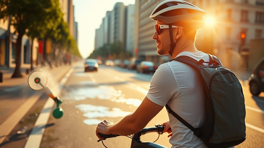 stay hydrated and ventilate