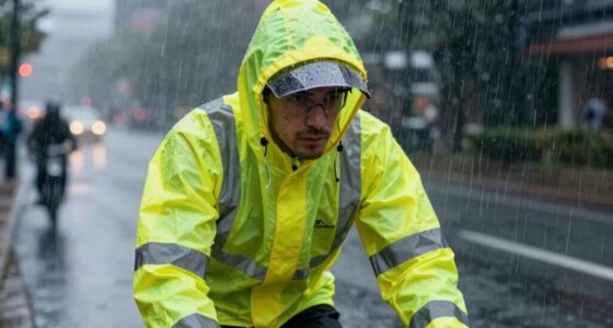 stay visible in wet conditions