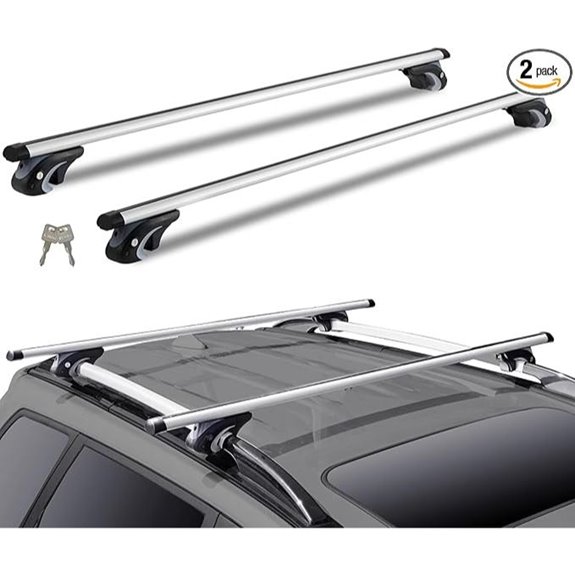 VEVOR Roof Rack Cross Bars for SUVs and Sedans